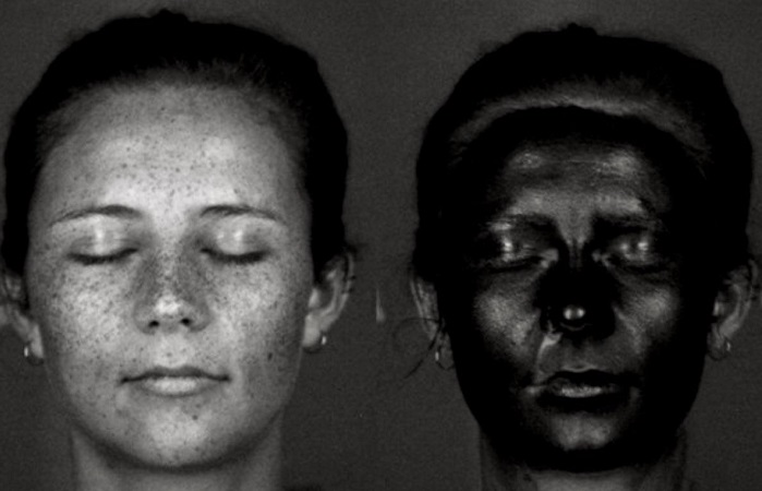 uv camera test kem chống nắng