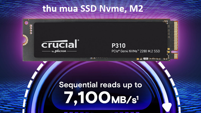 thu mua ổ cứng ssd Nvme cũ