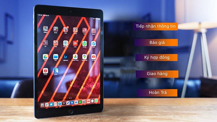 Qui trình cho thuê iPad tại quận 3
