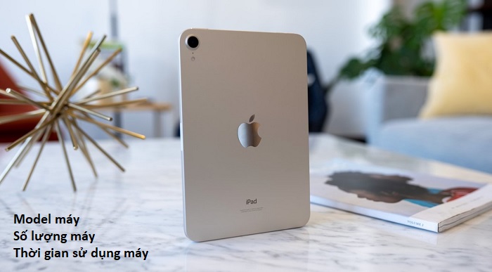 giá cho thuê iPad tại bình dương