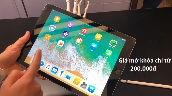 bẻ khóa iPad gen 6 20 phút