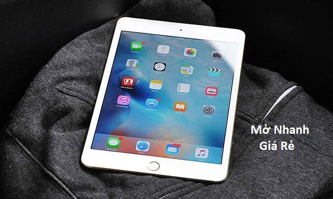 mở icloud iPad mini 4