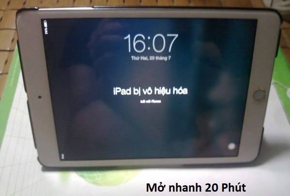 bẻ khóa iCloud iPad gen 5 20 phút