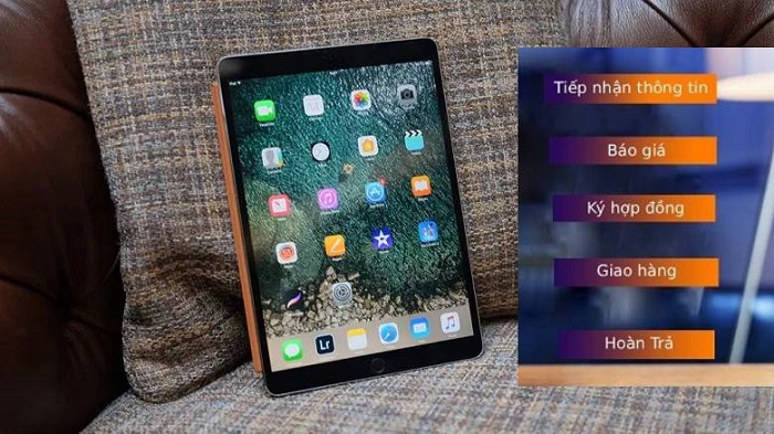 qui trình cho thuê iPad giá rẻ tại quận 10 đơn giản