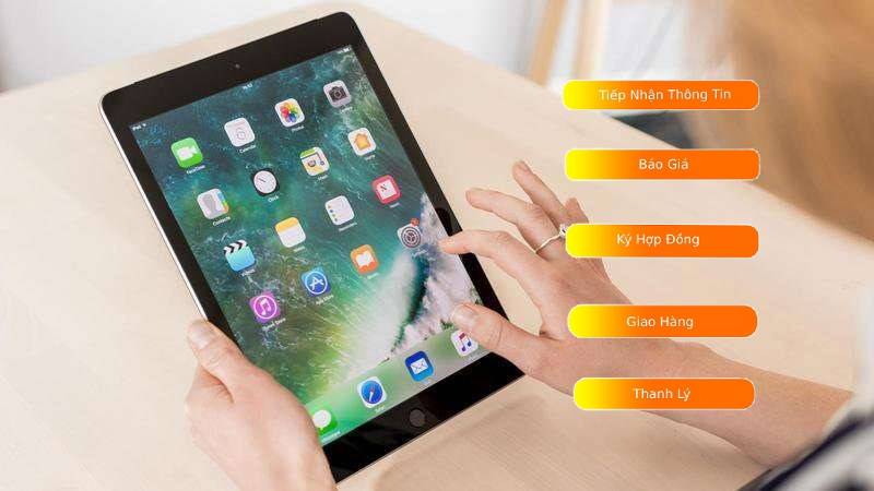 qui trình cho thuê iPad tại cần thơ dễ dàng