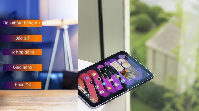 qui trình cho thuê iPad tại bình dương