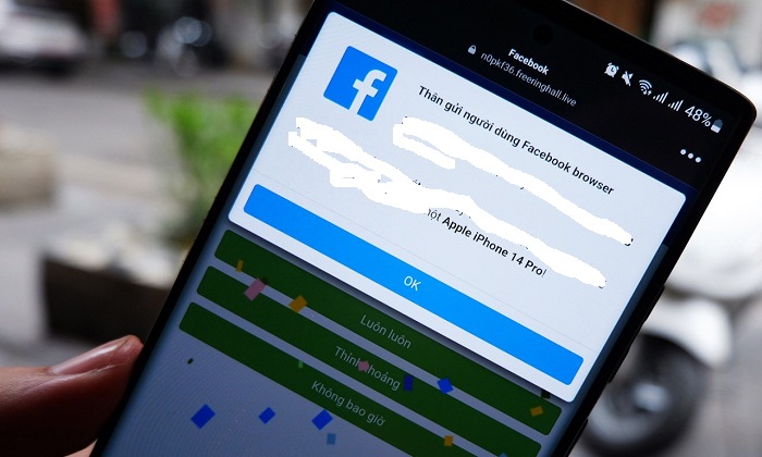 rủi ro bị lừa vay icloud