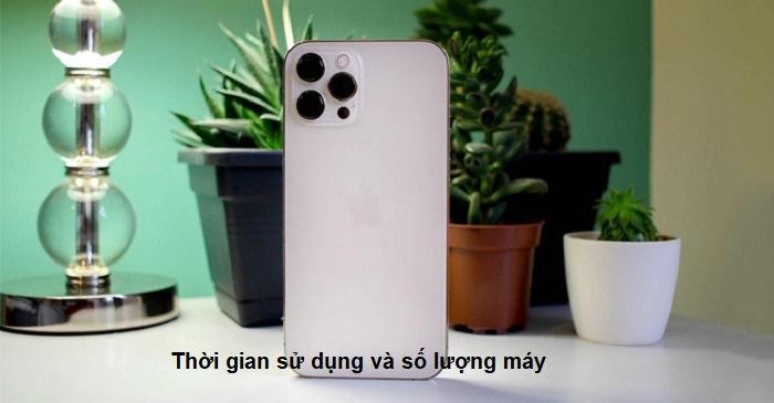 cho thuê iPhone 12 Pro max giá rẻ