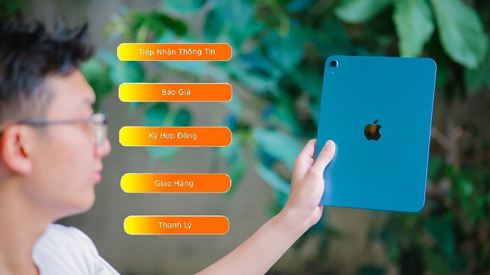 thủ tục thuê iPad a16 nhanh gọn